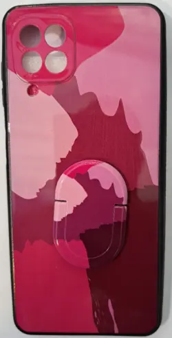 قاب گوشی Samsung A22-4G / M32-4G / F22طرح براق پاپ سوکت دارانگشتی هولدری محافظ لنزدار10کد4472