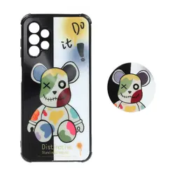 قاب گوشی Samsung A53 5Gطرح لیزری پاپ سوکت دارکد1124