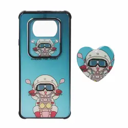 قاب گوشی Xiaomi Poco X3 / X3 Pro / X3 NFCطرح کشویی عروسکی پاپ سوکت دار ابی کد2874