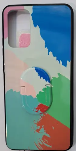 قاب گوشی Xiaomi Redmi 9T / 9 Power / Poco M3طرح براق پاپ سوکت دارانگشتی هولدری محافظ لنزدار10کد4478