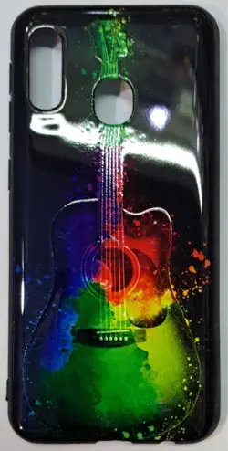 قاب گوشی Samsung A20 Eطرحدارفانتزی طرح گیتار10/8365