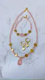 گوشواره زنانه قلبی 369 gold 016