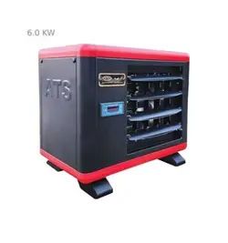 هیتر برقی فن دار تک فاز آذر تهویه طرح فلورا مدل E6000