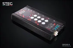 QK200.4 آمپلی فایر ۴ کانال high end استگ