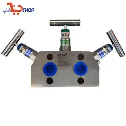 منیفولد سه شیره استنلس استیل مخصوص ترانسمیتر اختلاف فشار روزمونت