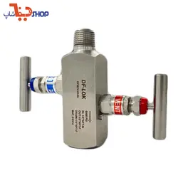 منیفولد دو شیره استنلس استیل F-M – زیر گیجی