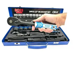 جعبه بکس ۲۴ پارچه هندلی دار فشار قوی باس مدل۲۴PS