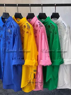 شومیز اسپرت خامه دوزی پولک دوزی اورجینال ترک طرح لاریس