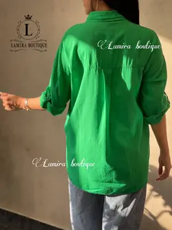 شومیز اسپرت خامه دوزی پولک دوزی اورجینال ترک طرح لاریس