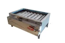 کباب پز استیل خوابیده سایز ۵۰ قائم