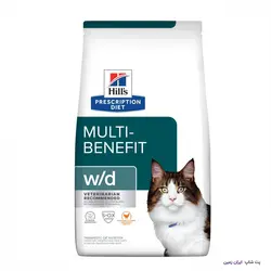 غذای خشک درمانی گربه هیلز Hill’s Multi Benefit w/d