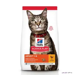 غذای خشک گربه هیلز بالغ مرغ Hill’s Adult Chicken