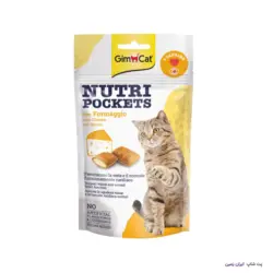 تشویقی گربه نوتری پاکت پنیری جیم کت GimCat Nutri Pockets Cheese