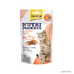 تشویقی گربه GimCat Nutri Pockets Salmon