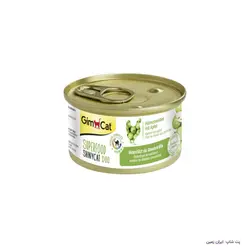 کنسرو گربه مرغ و سیب Gimcat Superfood Shinycat Duo Chicken with Apple