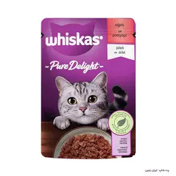 پوچ گربه Whiskas Pure Delight With Beef