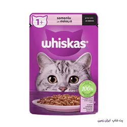 پوچ گربه Whiskas Salmon