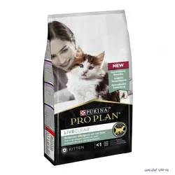 غذای خشک گربه Proplan Live Clear Kitten Turkey
