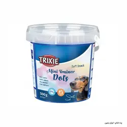 تشویقی سطلی سگ تریکسی نقطه ای کوچک Trixie Soft Snack Mini Dots