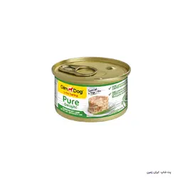 کنسرو سگ جیم داگ با طعم مرغ و بره GimDog Pure Delight Chicken & Lamb
