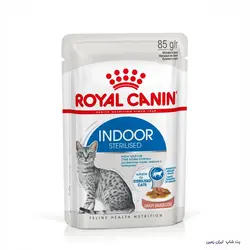 پوچ گربه عقیم شده ایندور Royal Canin Indoor Sterilised Gravy