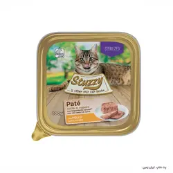 وم گربه عقیم شده استوزی مرغ Stuzzy Sterilised Chicken Pate