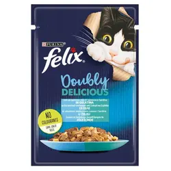 پوچ گربه فلیکس سالمون و ساردین Felix Salmon And Sardine Jelly