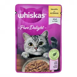 پوچ گربه Whiskas Pure Delight With Chicken