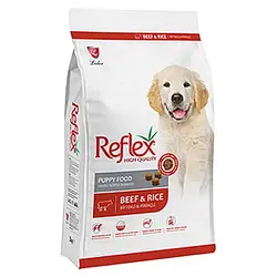 غذای خشک پاپی رفلکس Reflex Puppy Beef and Rice