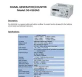 RF سیگنال ژنراتور لودستار مدل LODESTAR SG-4162AD