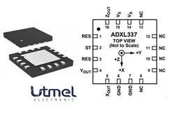 سنسور شتاب سنج 200g سه محوره ADXL377