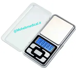 ترازو دیجیتال جیبی مدل MH_200 با دقت یک صدم ۰/۰۱ یا ( سه صفر )