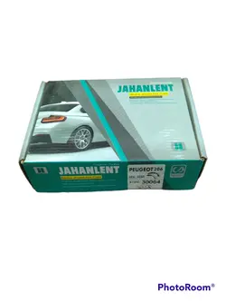 لنت ترمز عقب پژو 206 تیپ 2 جهان لنت کد 30064 صادراتی