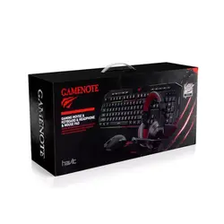 ست حرفه ای سیم دار گیمینگ هویت مدل KB 501C