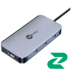 هاب 6 پورت تایپ سی Lecoo مدل LKC1345H