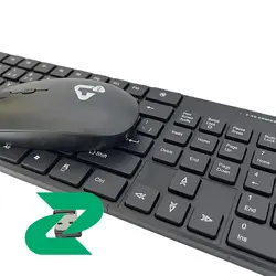 کیبورد و ماوس بی سیم وان مکس مدل OM-4000W