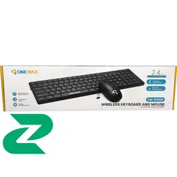 کیبورد و ماوس بی سیم وان مکس مدل OM-4000W