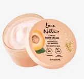 کرم بدن جو دوسر و زردآلو لاونیچرارگانیک