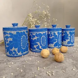 جا ادویه سنگی ست 4 عددی