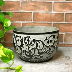 کاسه میوه خوری سنگی طرح تو جان و دلی
