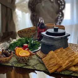 دیگ سنگی دسته دار 10 نفره