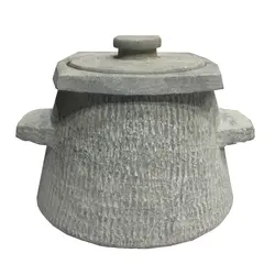 دیگ سنگی دسته دار 10 نفره