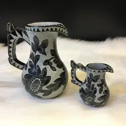 ست پارچ آبلیمو و دوغ خوری سنگی