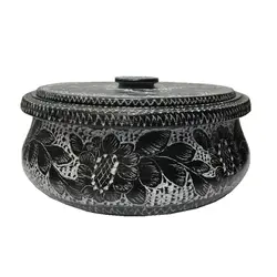 ماهیتابه سنگی طرح قلمزنی شده