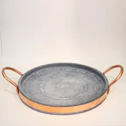 قوری سنگی دسته برنج