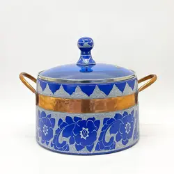 قوری سنگی دسته برنج