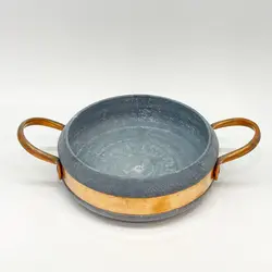 قوری سنگی دسته برنج