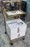 ترولی آرایشگاهی فلزی