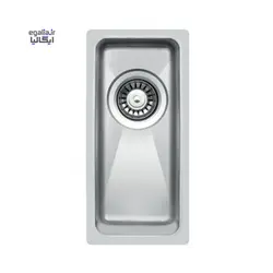 سینک استیل تک لگن باکس کوچک لتو مدل TF-101