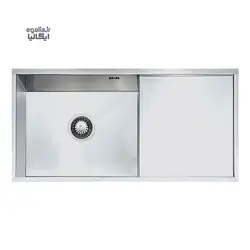 سینک یک لگن با سینی زیر سنگی گومه مدل G4GOOME-G4-ONE-BOWL-UNDERMOUNT-STEEL-SINK-WITH-TRAY-SIZE80